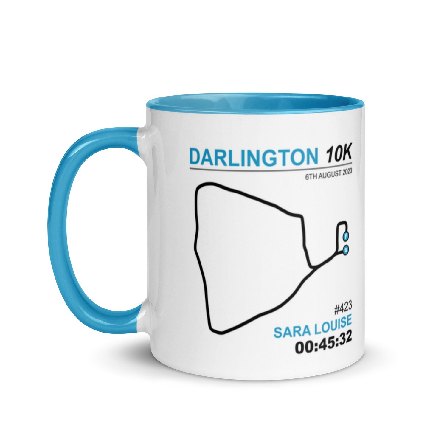 Darlington 10k Personalised Race Mug