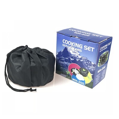 Camping Cookware Set for 1-2 Person - WH-200
