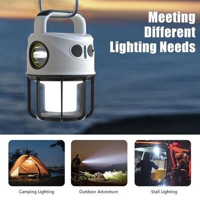 Orashare Rechargeable Camping Emergency Outdoor Light LED Floodlight