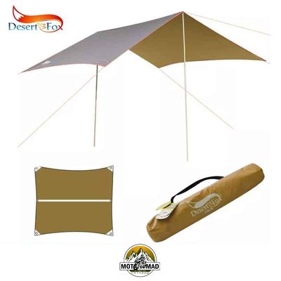 Desert Fox Waterproof  Awning Tarp (9ft x 9ft)