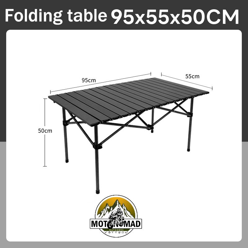 Camping Outdoor Foldable Rollup Table 95cm