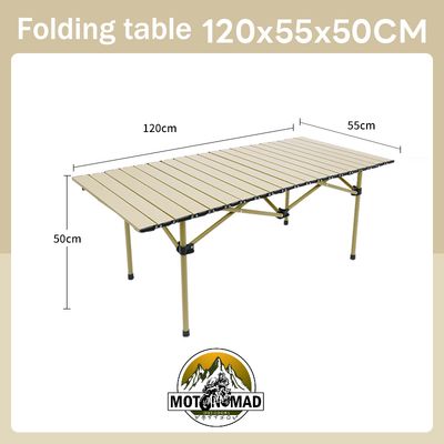 Camping Outdoor Foldable Rollup Table 120cm
