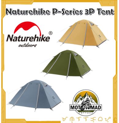 Naturehike P Series 3P Ultralight Camping Tent - 3 Person