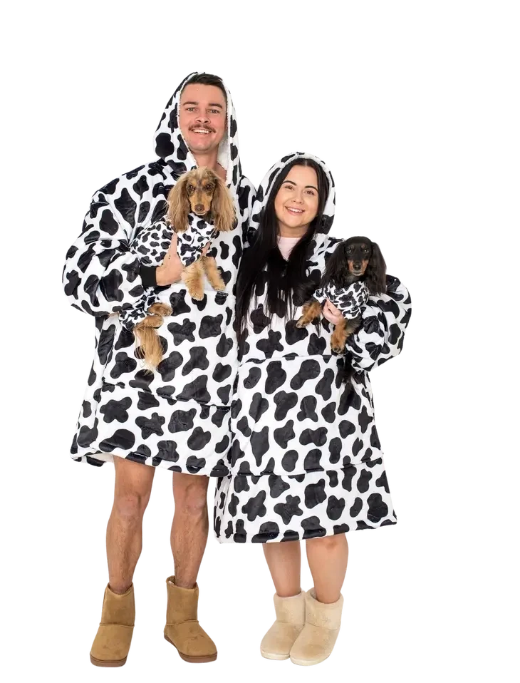 Moo Moo: Blanket Hoodie