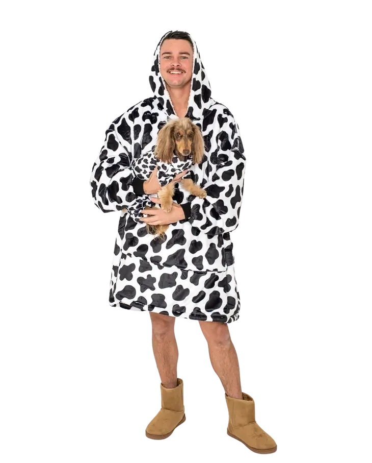 Moo Moo: Blanket Hoodie
