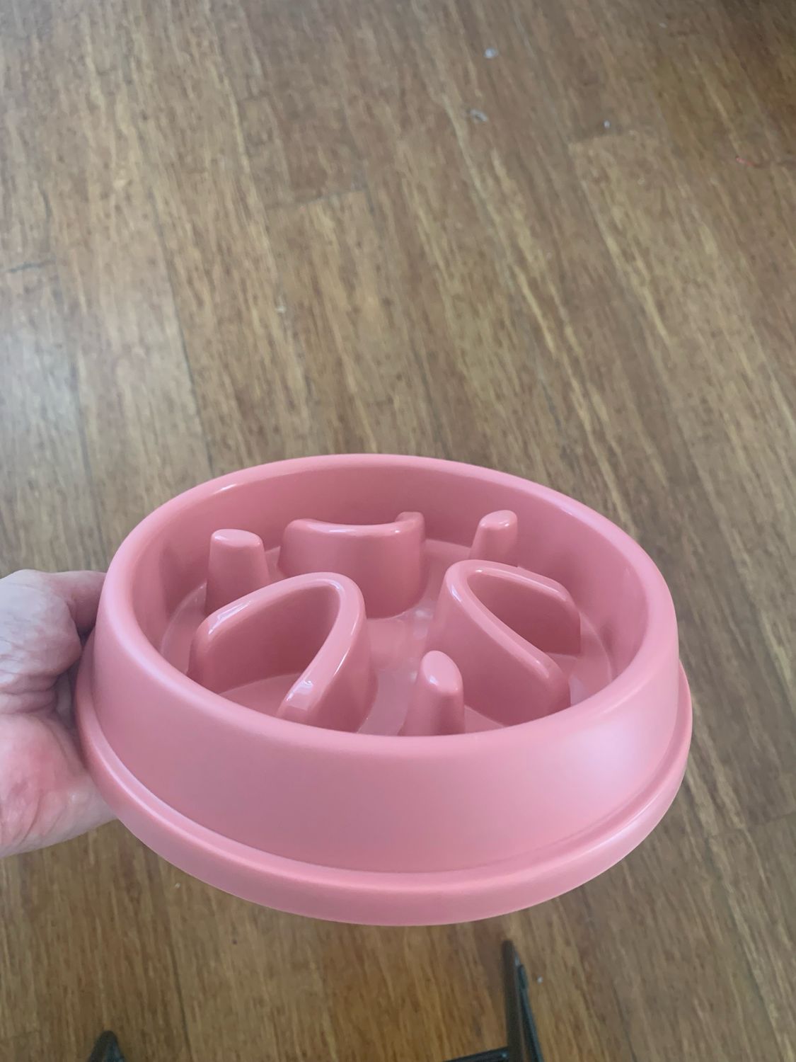 Pink Slow Feeder Bowl