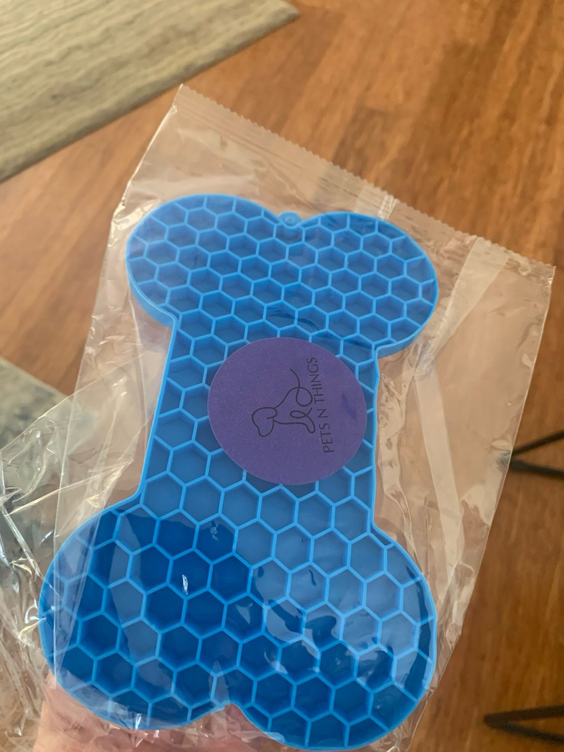 Bone Shape Licky Mat - Multi Colour