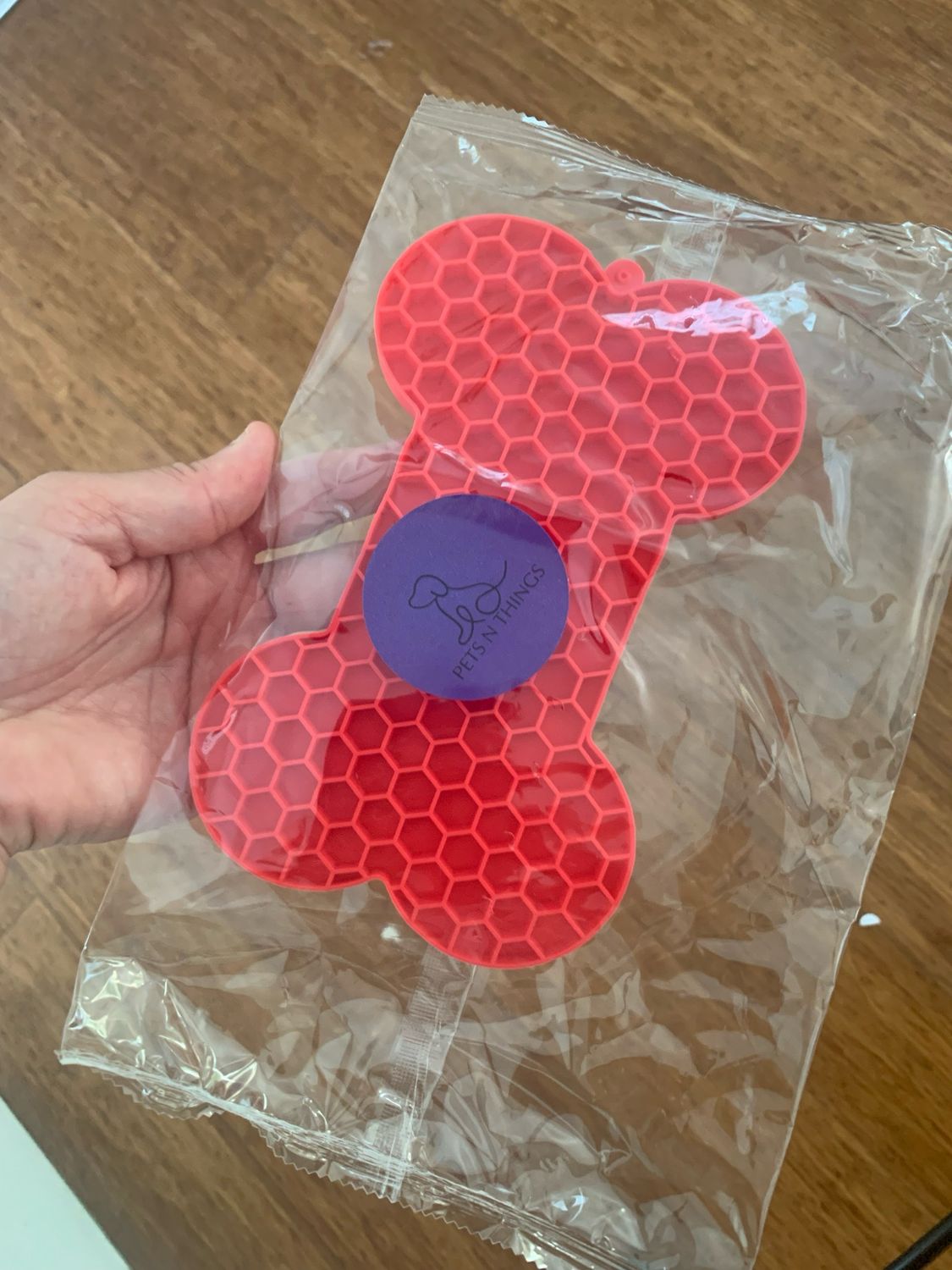 Bone Shape Licky Mat - Multi Colour