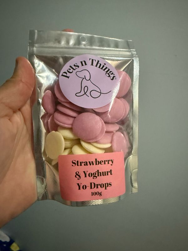 Strawberry &amp; Yoghurt Yo-Drops