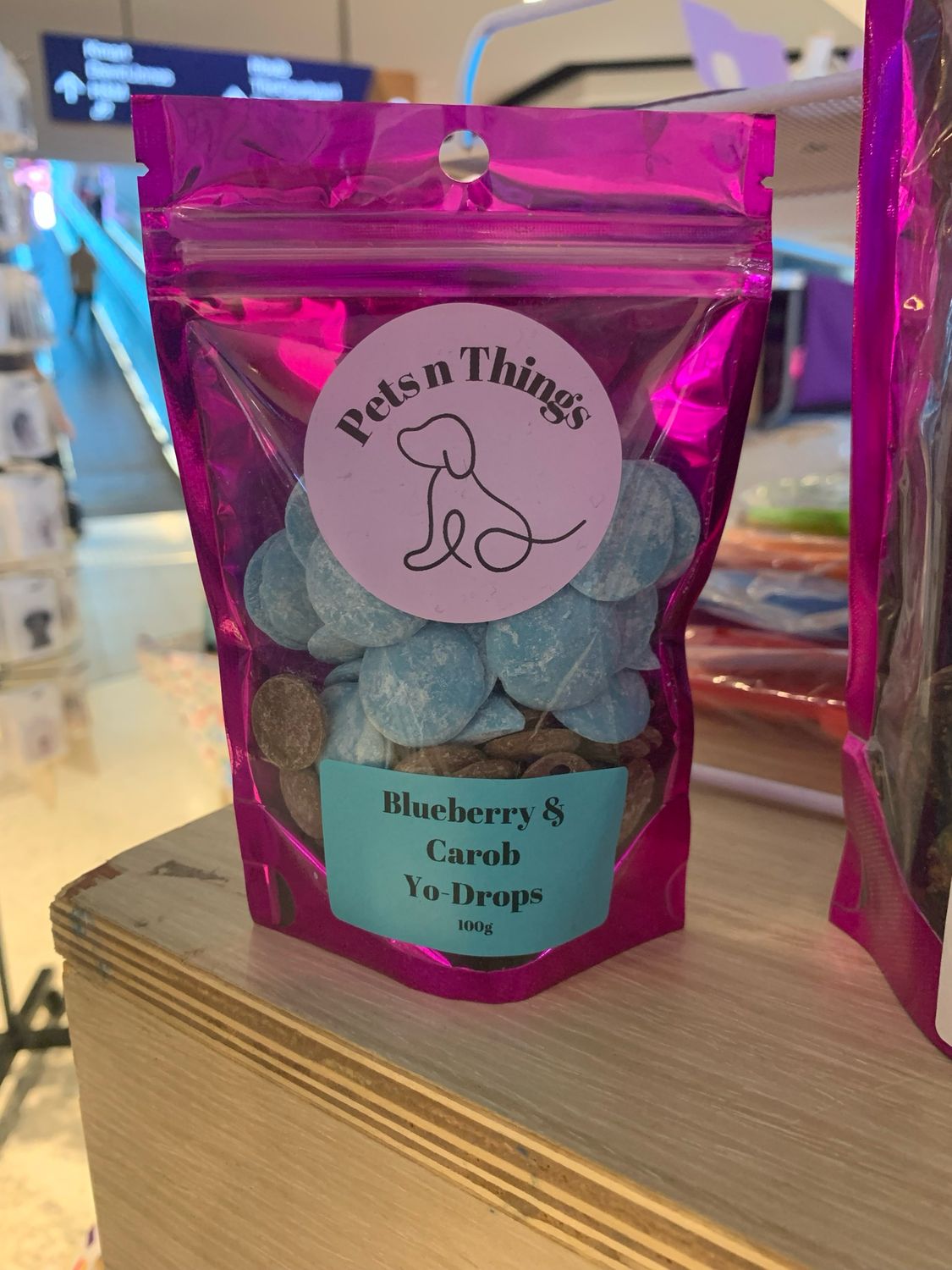 Blueberry &amp; Carob Yo-Drops