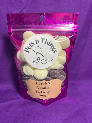 Carob &amp; Yoghurt Drops