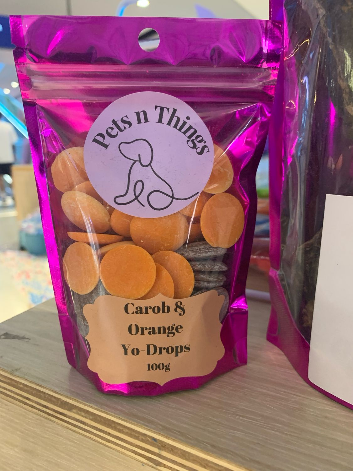 Orange &amp; Carob Yo-Drops
