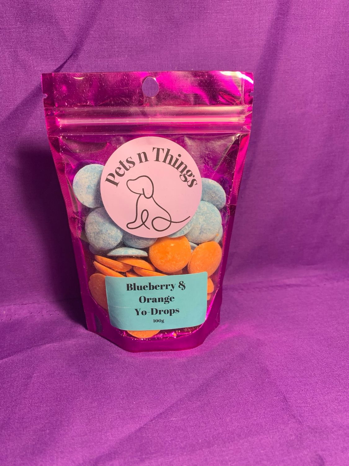 Orange &amp; Blueberry Yo-Drops