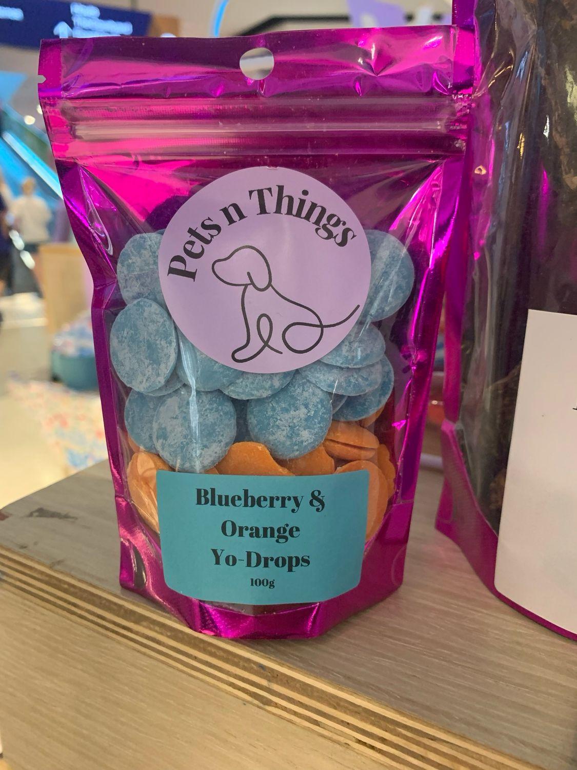 Orange &amp; Blueberry Yo-Drops