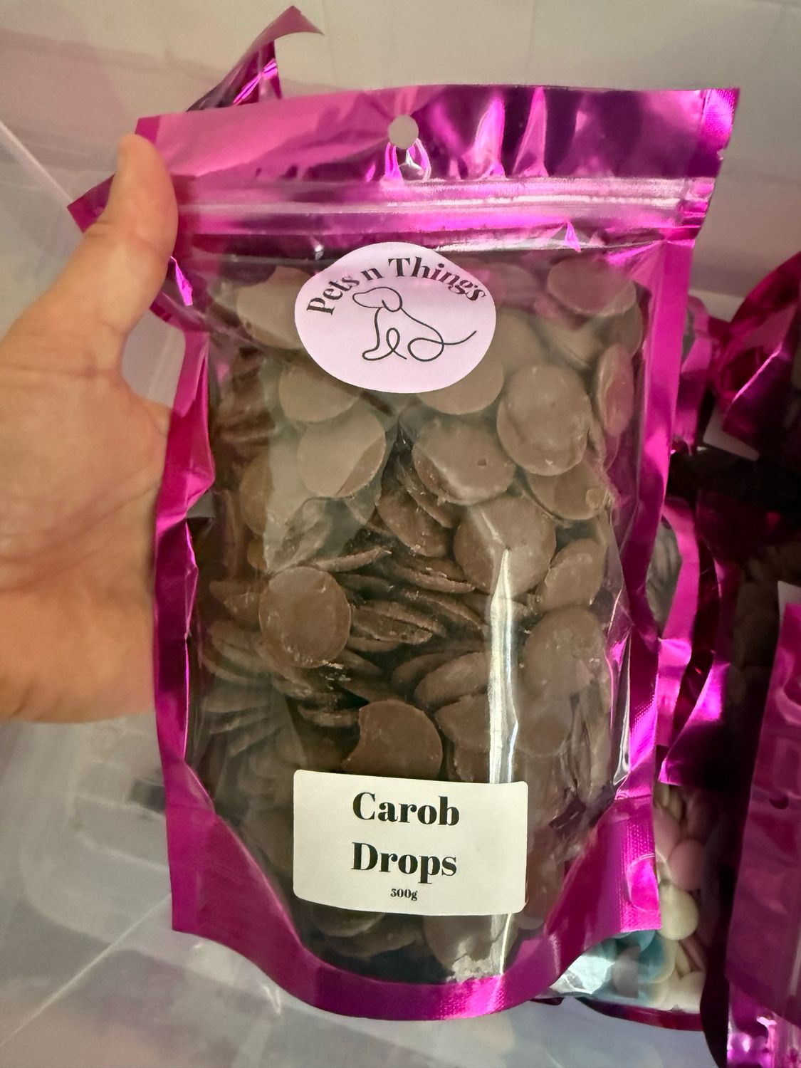 Carob Drops - 500g Bag