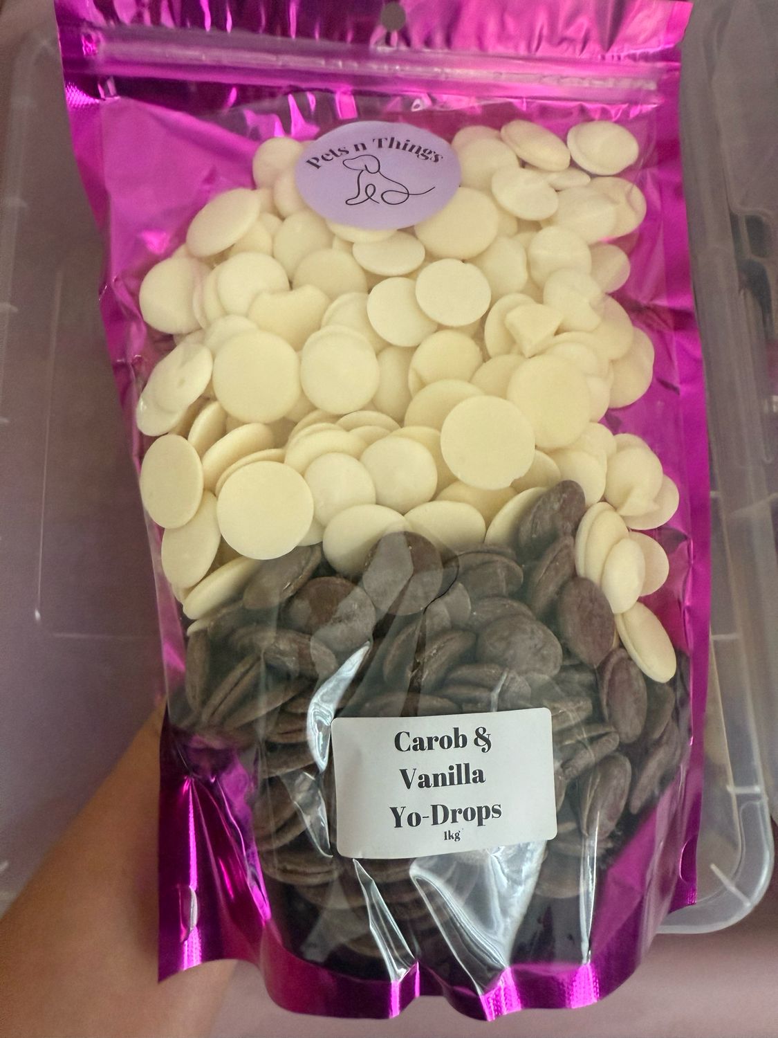 Carob And Yoghurt Drops - Value 1Kg Bags!!