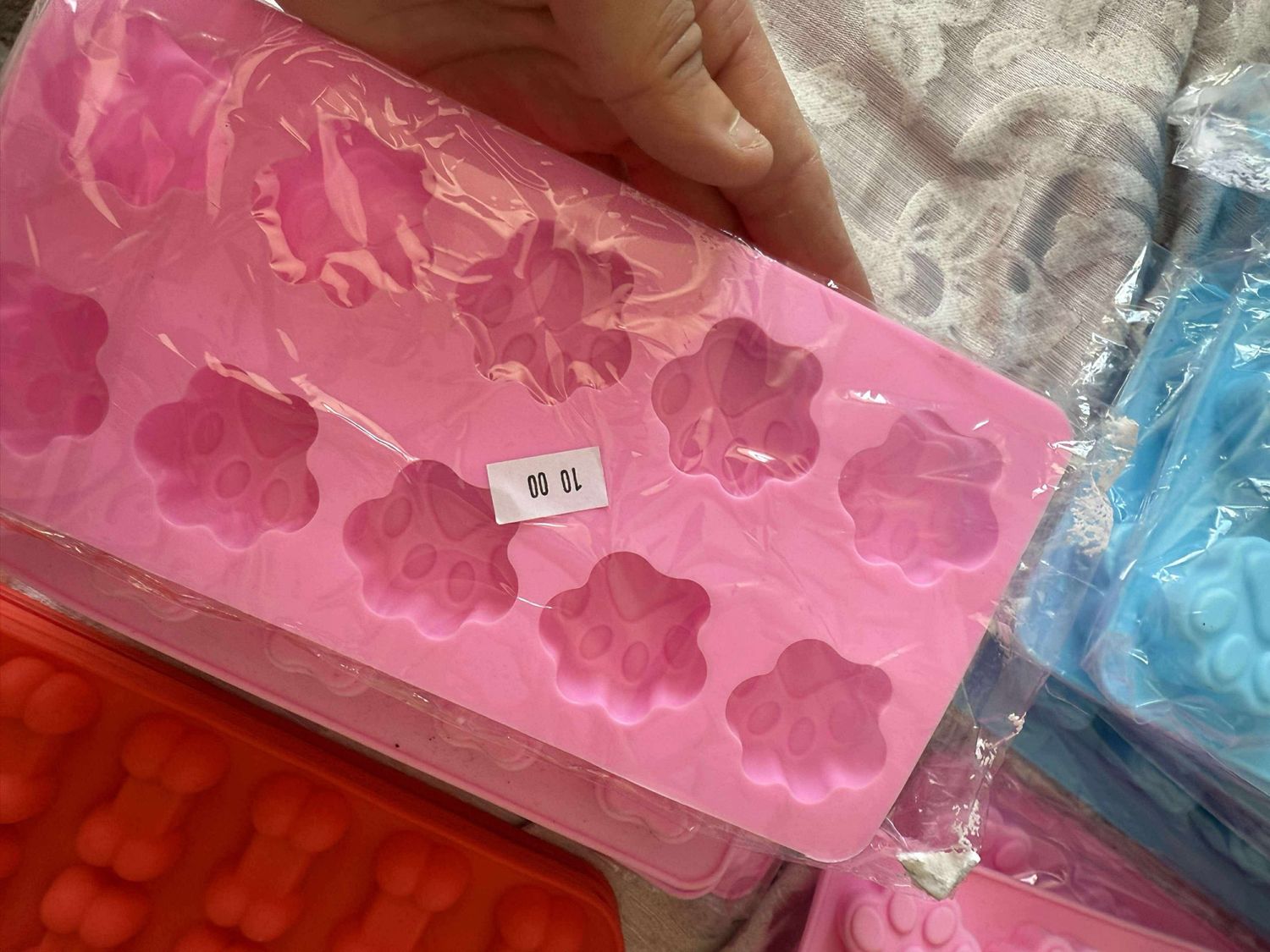 Paw Print Silicone Pet Treat Moulds