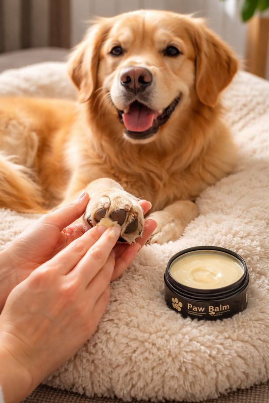Dog Nose &amp; Paw Balm (Shea, Rosehip, Calendula &amp; Vitamin E)