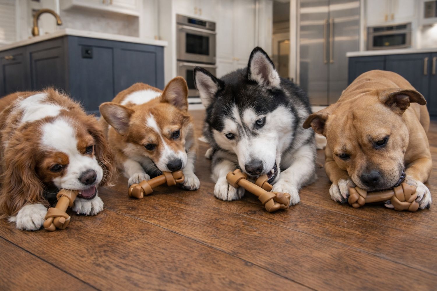 6 Inch Sweet Potato &amp; Peanut Butter Chews