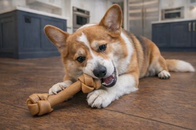 6 Inch Sweet Potato &amp; Peanut Butter Chews