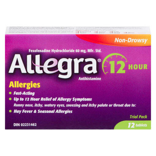 ALLEGRA D Allergy Nasal Congestion 12hour