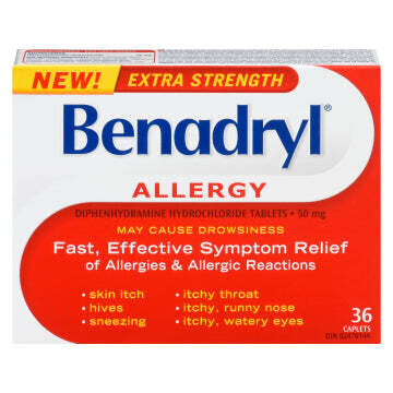BENADRYL ALLERGY EXTRA STRENGTH 36'S