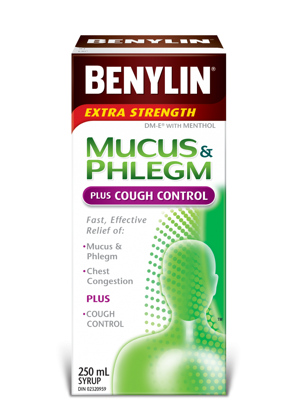 BENYLIN E Mucus & Phlegm Extra Strength with Cough Control Syrup