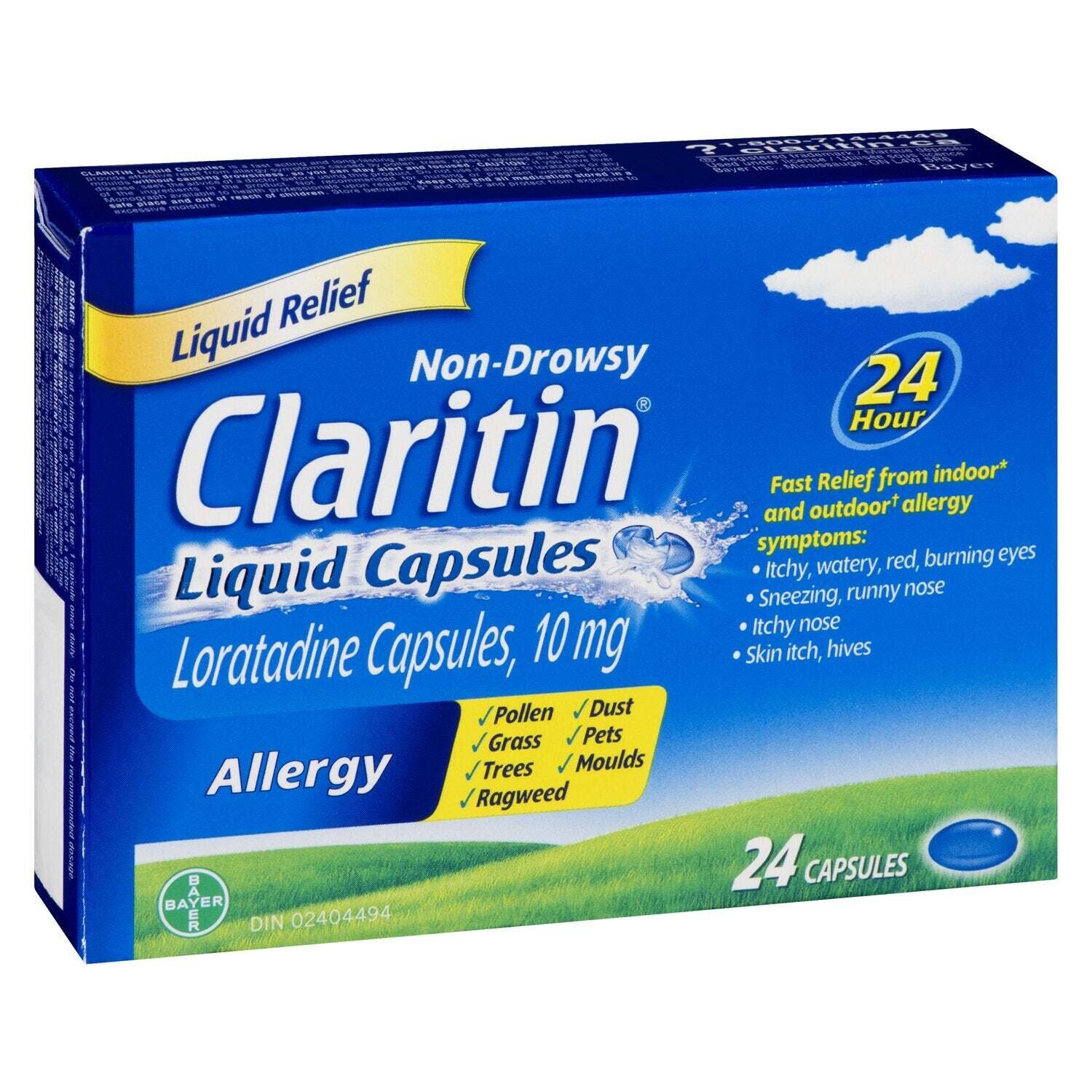 CLARITIN LIQUID CAPS LOATADINE