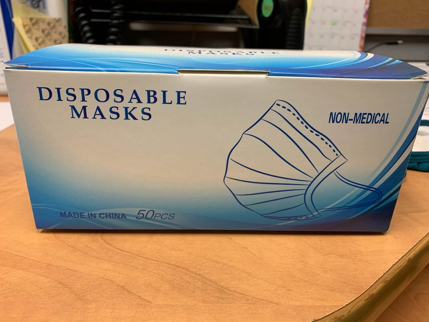 Disposable Non-Medical Masks 50/box
