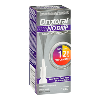 Drixoral No-Drip Extra Moisturizing Spray 15ml