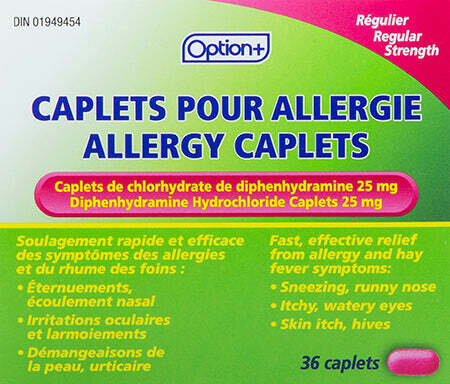 Option+ Allergy Caplets (36)