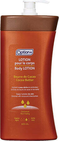 OPTION+ COCO BUTTER BODY LOTION