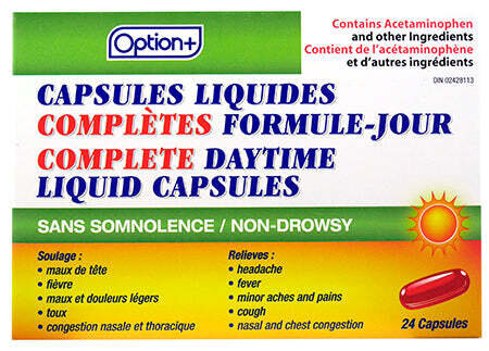 Option+ Complete Liquid Capsules Daytime