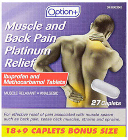 Option+ Muscle and Back Platinum (27) Caplets