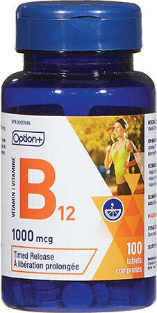 Option+ Vitamins B12 1000mg