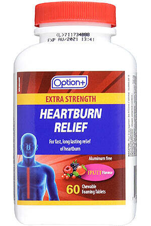 Option+ Heartburn Relief Extra Strength 