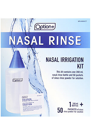 Option+ Nasal Rinse Kit