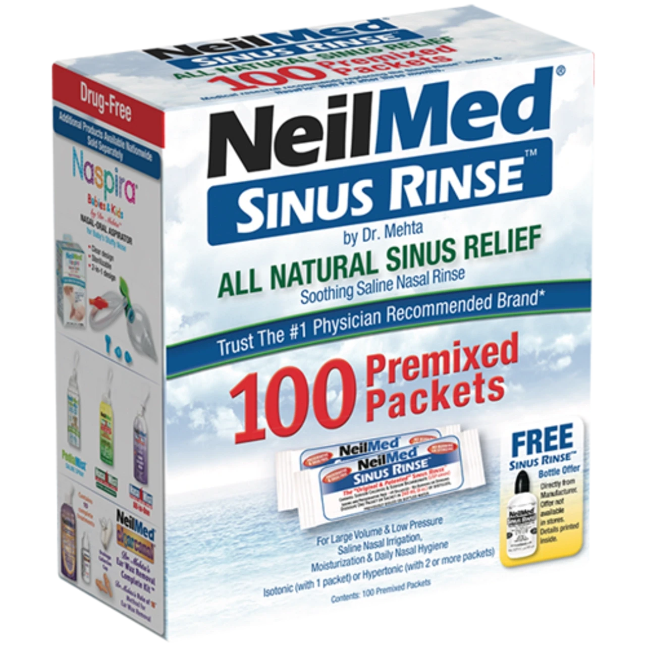 Neilmed Sinus Rinse Refill Packets