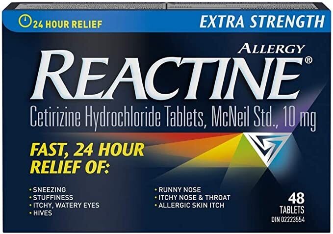 Reactine Extra Strength 24 Hour Relief