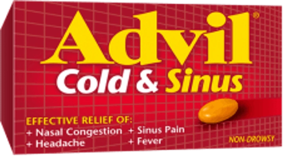 Advil Cold, Sinus Non-Drowsy 20 Caplets