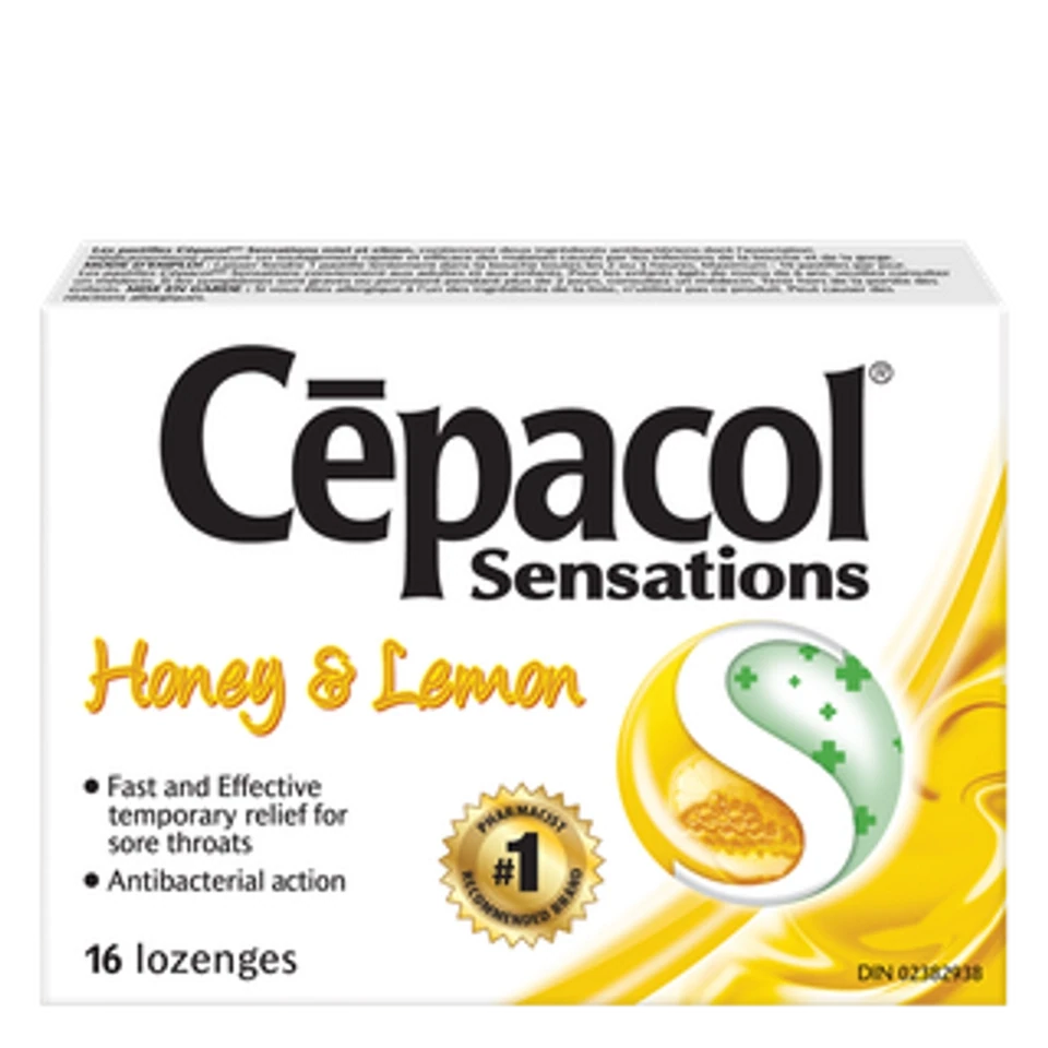 Cepacol Sensations Lozenges - Honey & Lemon