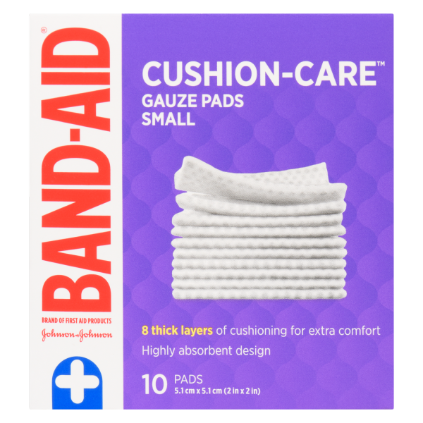 Band-Aid Gauze Pads Small