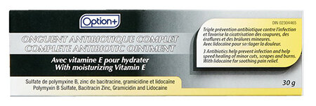 Option+Complete Antibiotic Ointment 30G