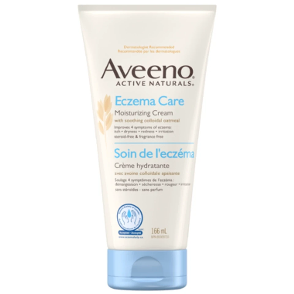 Aveeno Eczema Care Moisturizing Cream, 166 ml