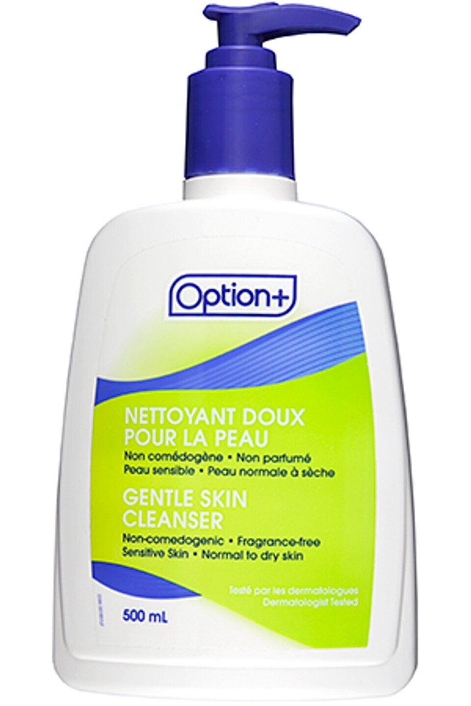 Option+ Gentle Skin Cleanser 500 ml
