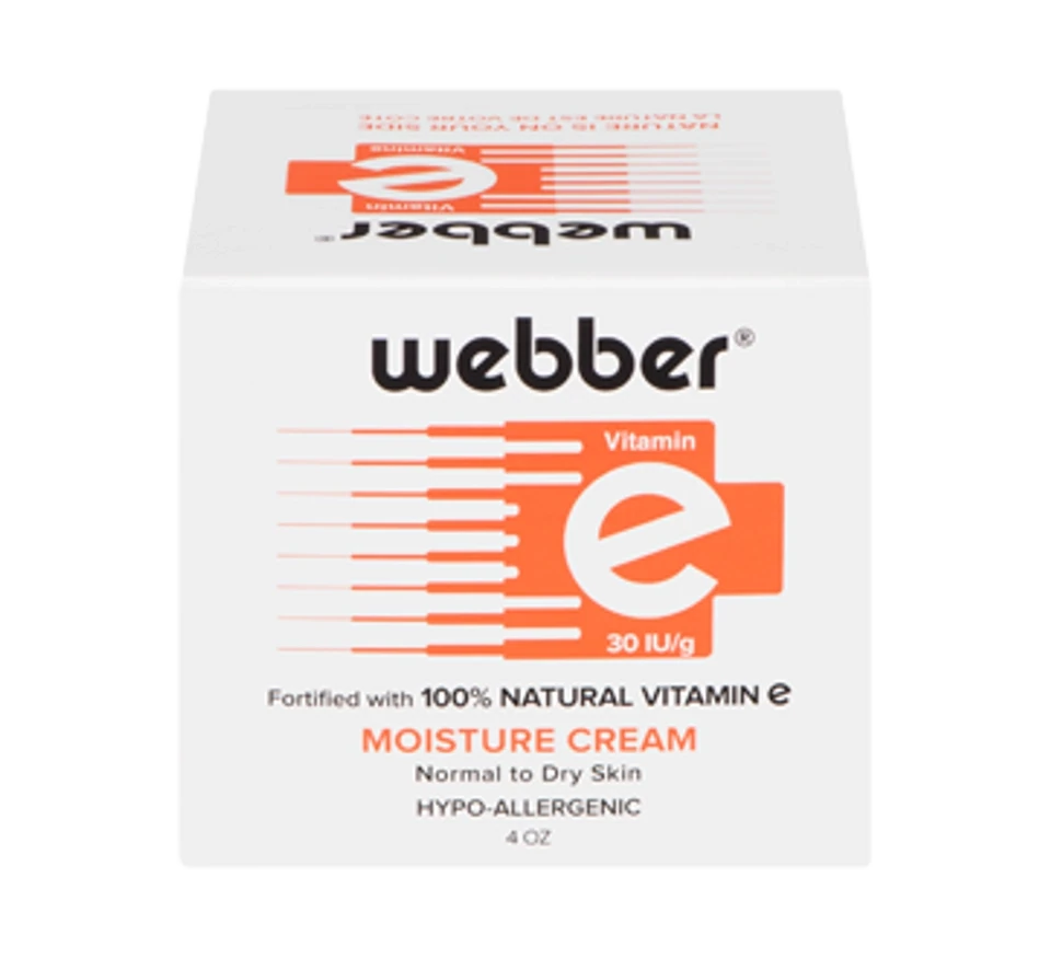 Webber Vitamin E Moisture Cream 120 mL