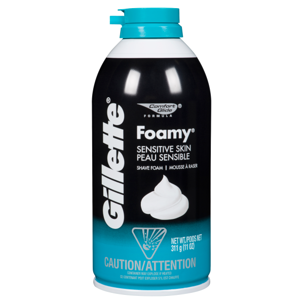 Gillette Foamy Sensitive Skin Shave Foam, 311 g Yurek Pharmacy