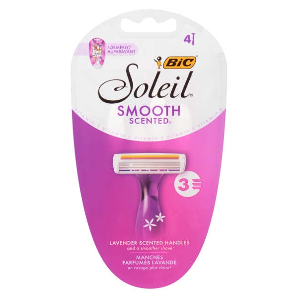 Bic Soleil Smooth Scented 4pk