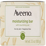 Aveeno with Oatmeal Moisturizing bar, 100 g