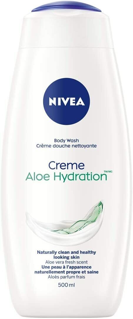 Nivea Care & Aloe Body Wash, 500mL